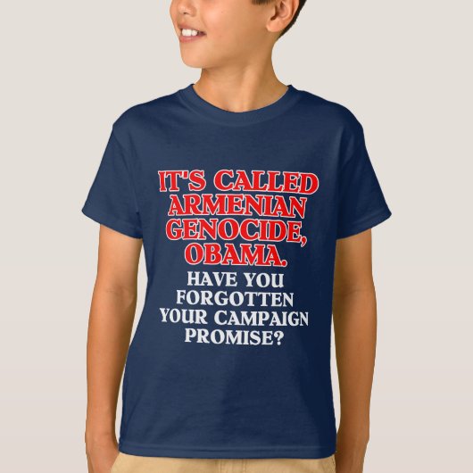 Het heet Armeense genocide, shirt/kleding T-shirt (Voorkant)
