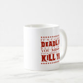 Het heet een deadline koffiemok (Voorkant rechts)