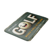 Het heet Golf Funny Badkamer Decor Badmat (Gekanteld)