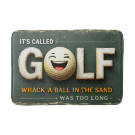 Het heet Golf Funny Badkamer Decor Badmat