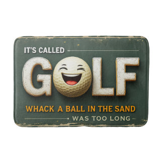 Het heet Golf Funny Badkamer Decor Badmat