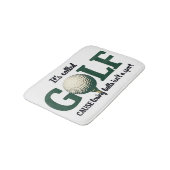 Het heet Golf Funny Badkamer Decor Badmat (Gekanteld)