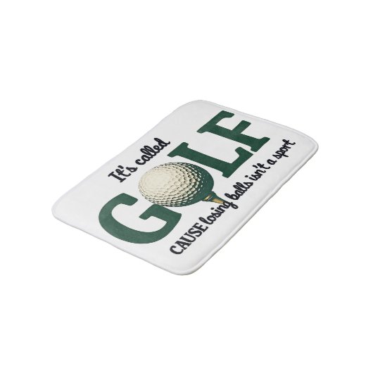 Het heet Golf Funny Badkamer Decor Badmat (Gekanteld)