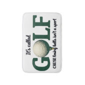 Het heet Golf Funny Badkamer Decor Badmat (Voorkant Verticaal)