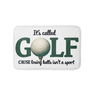 Het heet Golf Funny Badkamer Decor Badmat