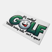 Het heet Golf Funny Outdoor Deurmat (Schuin)