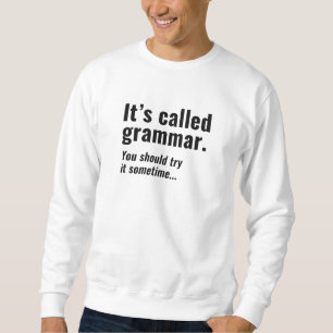 Het heet Grammar Trui