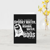 Het Heet Griezelig Water Het Is Net Gewone Water M Kaart (Gele Bloem)