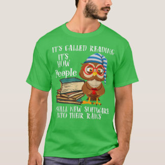Het heet Leesboek Lover Owl T-shirt
