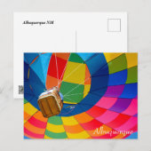 Het Heet Luchtballonspektakel Briefkaart (Voorkant / Achterkant)