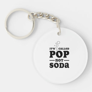 Het heet Pop niet Soda Sleutelhanger