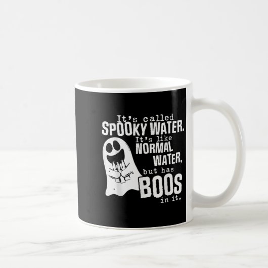 Het Heet Spookwater Het Is Net Gewone Water Maar Koffiemok (Rechts)