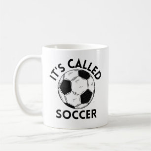 Het heet voetbal koffiemok