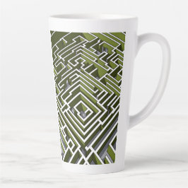 Het heggendoolhof latte mok