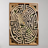 Het heggendoolhof poster (Voorkant)