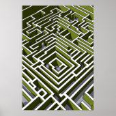 Het heggendoolhof poster (Voorkant)