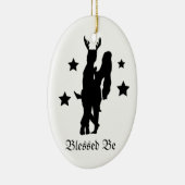 Het heidense Ornament van de God en van de Godin (Rechts)