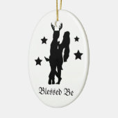 Het heidense Ornament van de God en van de Godin (Links)