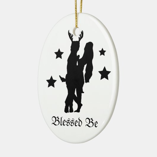 Het heidense Ornament van de God en van de Godin (Links)