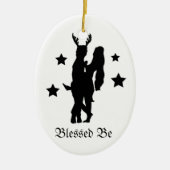 Het heidense Ornament van de God en van de Godin (Voorkant)