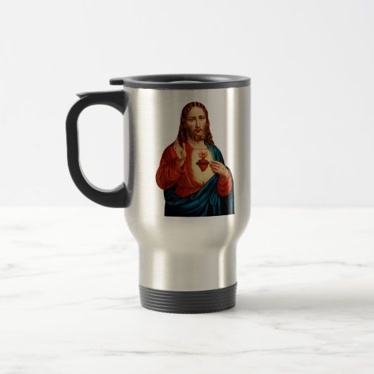 Het Heilig Hart van Jezus Reisbeker (Links)
