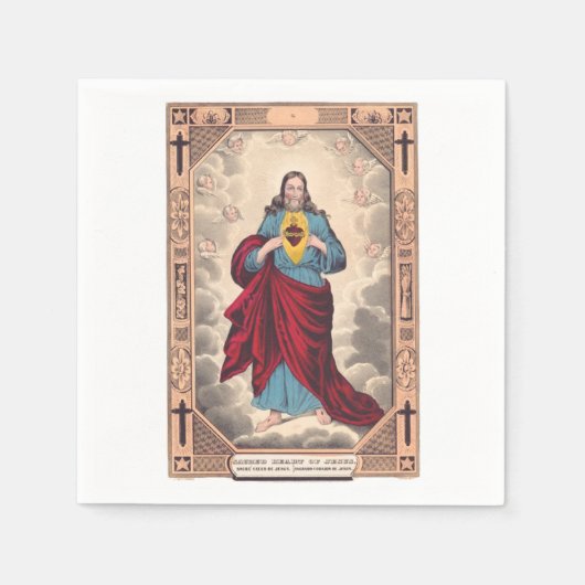 Het Heilig Hart van Jezus Servet (Voorkant)