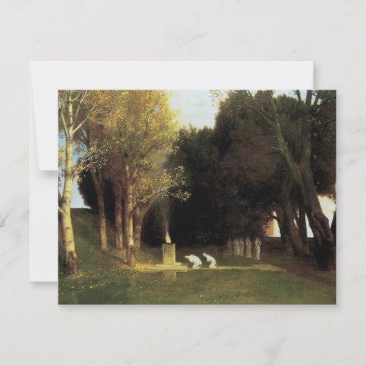 Het Heilig Hout van Arnold Bocklin,  Kunst (Voorkant)