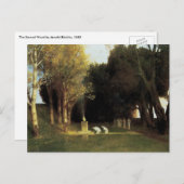Het Heilig Hout van Arnold Bocklin,  Kunst Briefkaart (Voorkant / Achterkant)