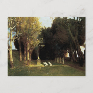 Het Heilig Hout van Arnold Bocklin,  Kunst Briefkaart