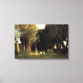 Het Heilig Hout van Arnold Bocklin, Kunst Canvas Afdruk (Voorkant)