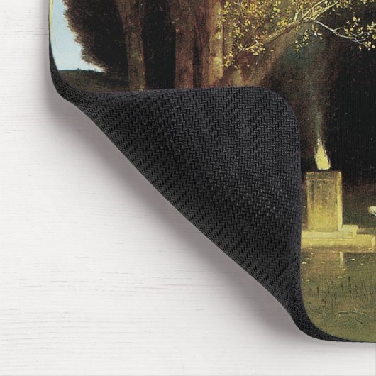 Het Heilig Hout van Arnold Bocklin,  Kunst Muismat (Hoek)