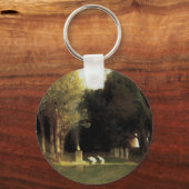 Het Heilig Hout van Arnold Bocklin, Kunst Sleutelhanger (Voorkant)