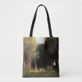 Het Heilig Hout van Arnold Bocklin,  Kunst Tote Bag (Voorkant)