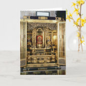 Het heiligdom van Butsudan van het paleis van een Kaart (Gele Bloem)