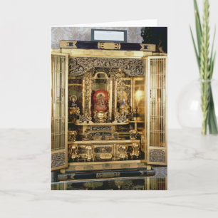 Het heiligdom van Butsudan van het paleis van een Kaart