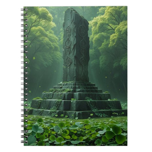 Het heiligdom van de Clover Green Notitieboek (Voorkant)