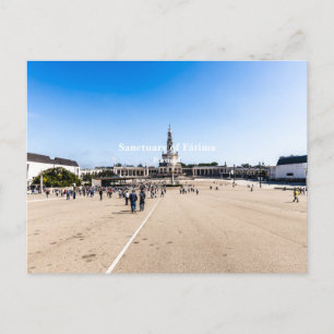 Het heiligdom van Fátima Briefkaart