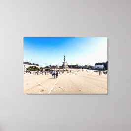 Het heiligdom van Fátima Canvas Afdruk