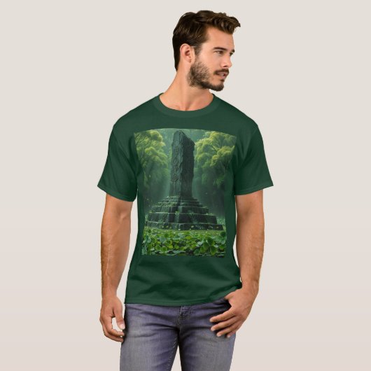 Het heiligdom van het Clover Green Field T-shirt (Voorkant volledig)