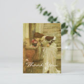 Het Heiligdom van John William Waterhouse Briefkaart (Staand voorkant)