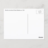 Het Heiligdom van John William Waterhouse Briefkaart (Achterkant)