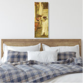 Het Heiligdom van John William Waterhouse Canvas Afdruk (Insitu (Slaapkamer))