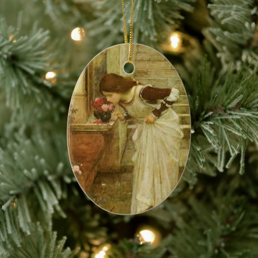 Het Heiligdom van John William Waterhouse Keramisch Ornament (Boom)