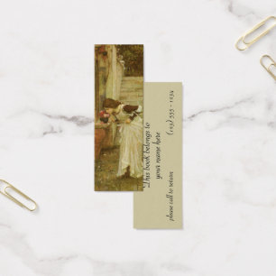 Het Heiligdom van John William Waterhouse Mini Visitekaartjes