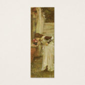 Het Heiligdom van John William Waterhouse Mini Visitekaartjes (Voorkant)