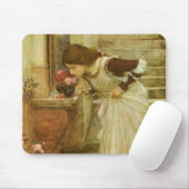 Het Heiligdom van John William Waterhouse Muismat (Met muis)