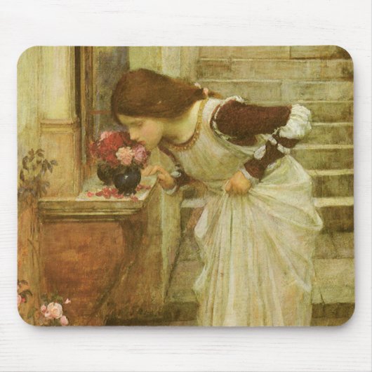 Het Heiligdom van John William Waterhouse Muismat (Voorkant)