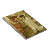 Het Heiligdom van John William Waterhouse Notitieboek (Rechterzijde)