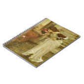 Het Heiligdom van John William Waterhouse Notitieboek (Linkerzijde)