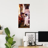 Het Heiligdom van John William Waterhouse Poster (Thuiskantoor)